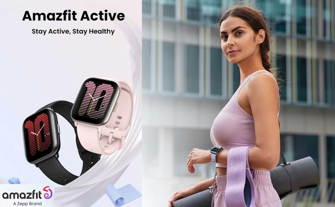 Amazfit Active – smartwatch barato para fitness